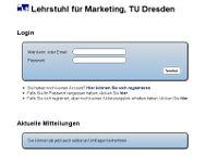 Umfragesystem der TU Dresden